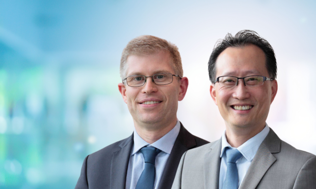 Dr Jason Sharp and Dr Dennis Wang